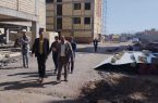 بازدید رئیس اداره راه و شهرسازی رفسنجان از طرح‌های نهضت ملی مسکن یزد