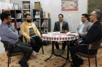 دیدار مدیرکل کتابخانه‌های عمومی یزد با نویسنده برجسته استان و کشور