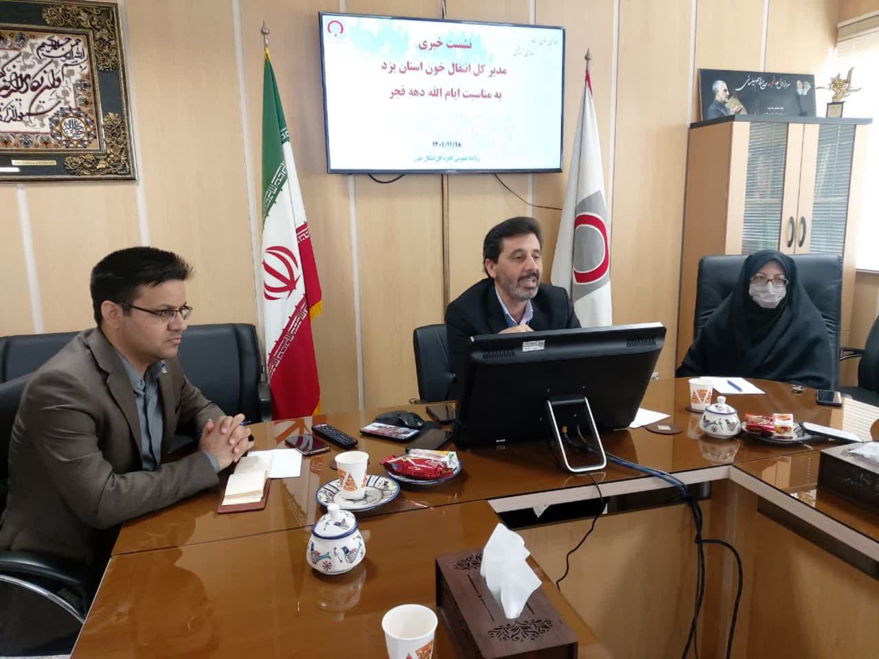 جایگاه برتر انتقال خون استان یزد درکشور/هیچ بیماری معطل خون و محصولات خونی نمی ماند