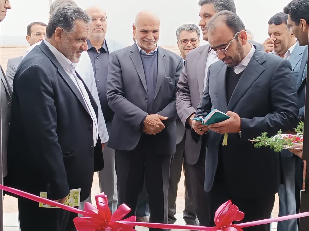 طرح های جهادکشاورزی استان یزد افتتاح شد
