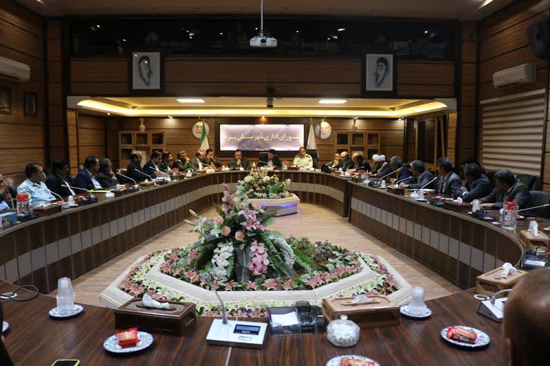 برگزاری نشست شورای اداری شهرستان یزد