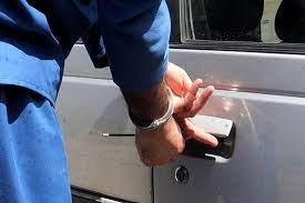 دستگيري سارق داخل خودرو در مجومِرد