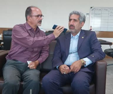 پاسخگویی مدیر مخابرات منطقه یزد در برنامه زنده نسیم صبح