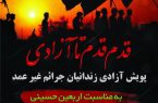 اجرای پویش قدم قدم تا آزادی