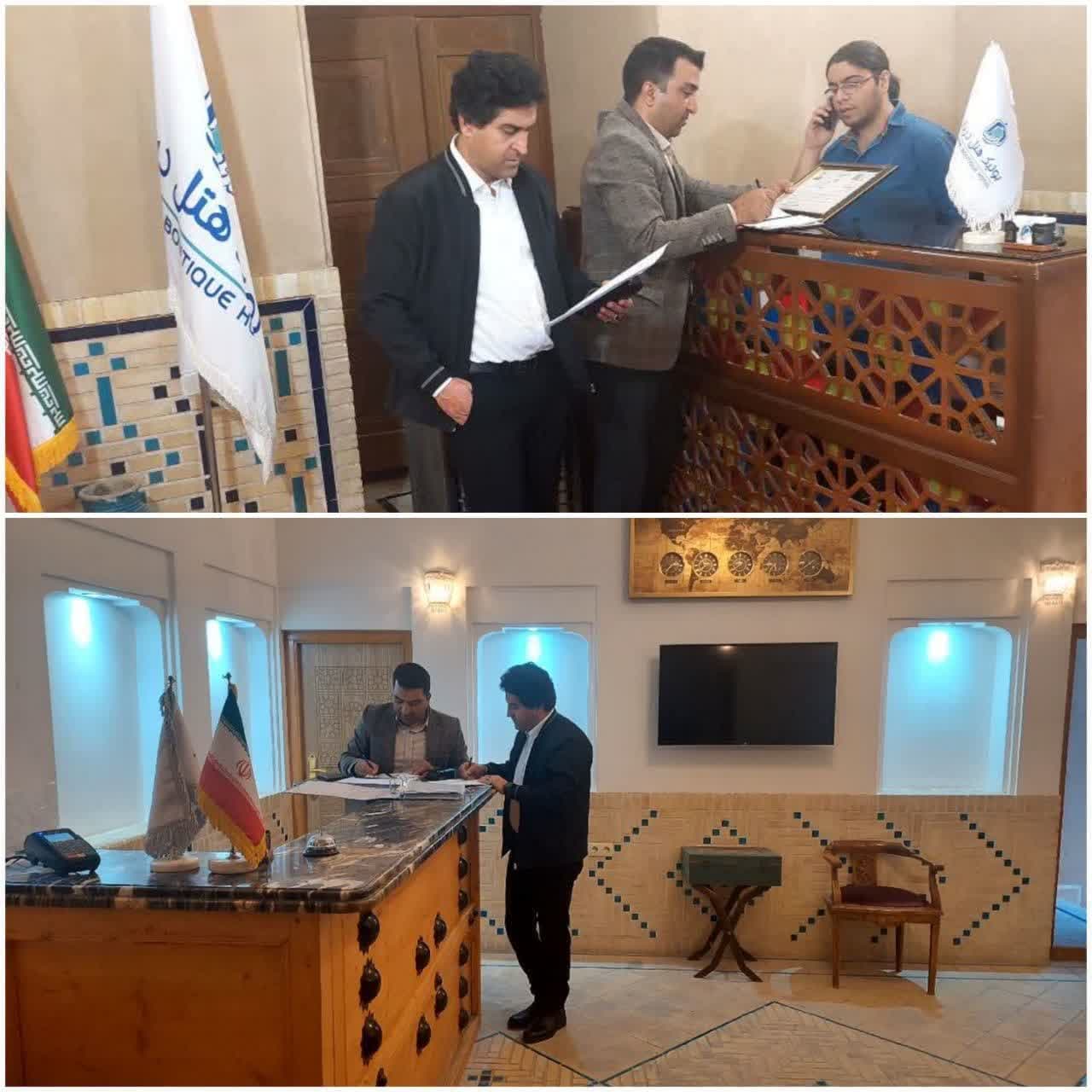 بازرسی از ۴ واحد اقامتی و پذیرایی سنتی در سطح مرکز استان