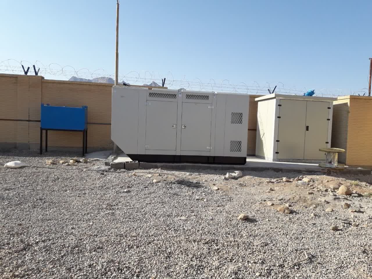پیشرفت ۷۰ درصدی پروژه نصب و راه اندازی دیزل ژنراتور تامین برق اضطراری ایستگاه های پمپاژ خط آبرسانی تفت و مهریز