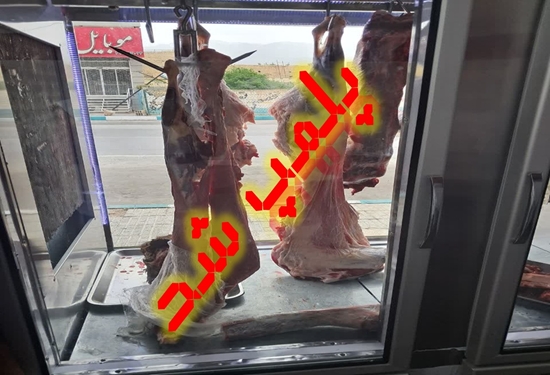 مقابله با تهدیدات بهداشتی؛ قصابی متخلف پلمپ شد