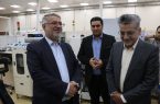 رئیس سازمان قضائی نیروهای مسلح استان یزد از صنایع تولیدی پیشگامان بازدید کرد