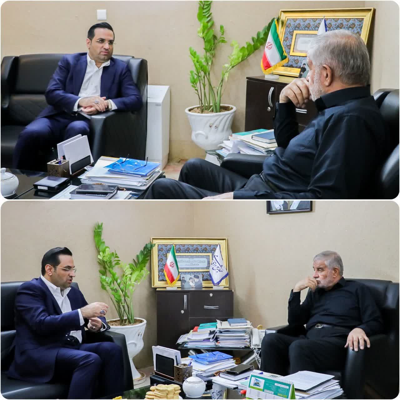تشریح طرح‌های پایدار فولاد آلیاژی ایران در دیدار مدیرعامل «فولاژ»با نماینده مردم یزد