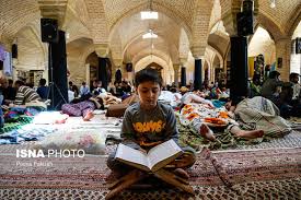 حضور بیش از ۴۰ هزار نفر در اعتکاف رجبیه یزد